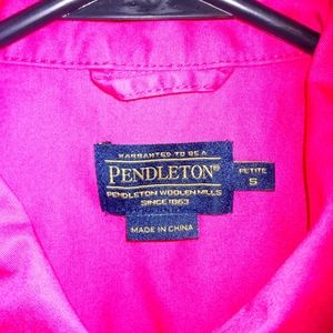 Pendleton women's small red blazer jacket